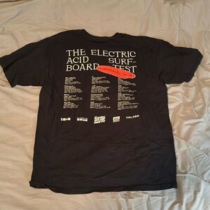 Stab Electric Acid Surfboard Test T shirt